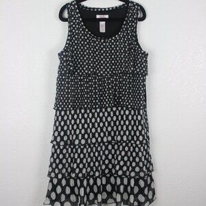 BUNDLE, 2 Dresses, (1 Justice, girl's 8, black with white), (1 Place, M (7-8)